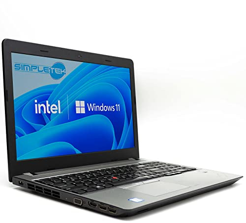 Lenovo Notebook Thinkpad E570 Windows 11 Pro | 15,6 Full HD Core i3 7100U 2.4GHz HDMI M.2 Webcam SmartWorking Dad Ordenador portátil empresarial empresarial(reacondicionado)(4GB RAM SSD M2 120GB)