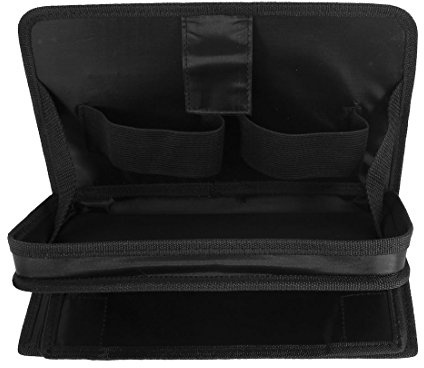 Ruilogod Car Backseat Foldable Tray Snack Desk Drink Cup Tissue Box Holder(id:dc 1f7 5e 3a7 4cf