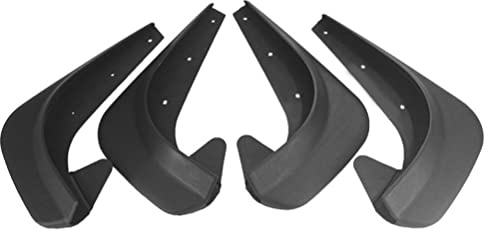 Piastra Paraspruzzi Parafango, 4PCS Parafanghi Universali per Auto Parafanghi Accessori Auto Protezioni Paraspruzzi Resistenti All'usura