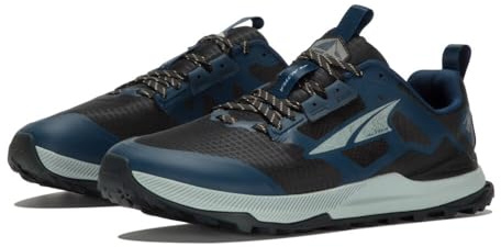 ALTRA Men's Lone Peak 8 Trail Running Shoe, Navy/Black, 9