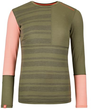 ORTOVOX 185 Rock'n'Wool Longsleeve, Damen, wild Herbs, S