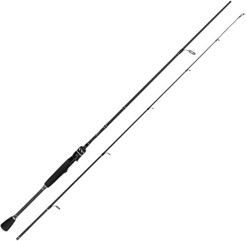 Roy Fishers Black Phoenix Ultralight-Rute - Feinfühlige Spinnrute für ultraleichtes Angeln (2-8g - 2,00m)