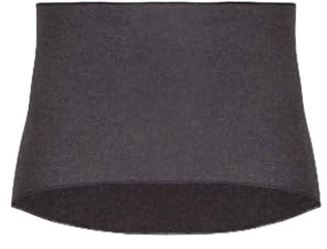 con-ta Leibwärmer, Nierenwärmer aus Baumwolle und Angora, Größe S – 3XL | Wärmendes Bauchband mit verlängertem Rückenteil für Damen und Herren, kaum sichtbarer Körperwärmer gegen Rückenschmerzen