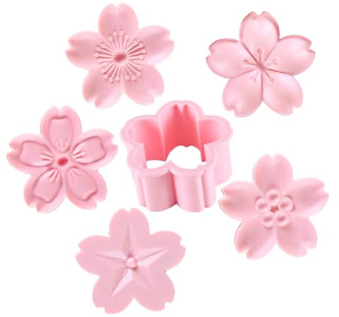 ABOOFAN Cookie Cutter Press Type Flower Shaped Cookie Mold Reusable DIY Biscuit Cutter for Baking Boys and Girls Sturdy Unique Biscuit Molds
