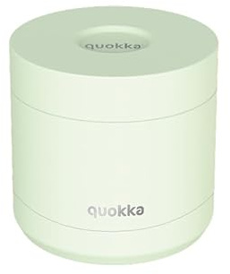 Quokka RECIPIENTE COMIDA TERMICO ACERO INOXIDABLE WHIM PASTEL GREEN 600 ML