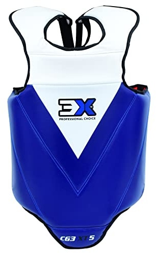 3X Sports Chest Guard Rib Shield Armour Taekwondo Body Protector Boxing MMA Martial Arts Karate Training Boys Girls