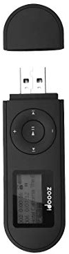 Mp3 Player, USB Mp3 Player with FM Radio, idoooz U2 8GB Music Player Expandable UP to 32 GB, USB Stick Mp3 Player for Running, Recording, Gym, Jogging, Sports, Lossless Sound Quality
