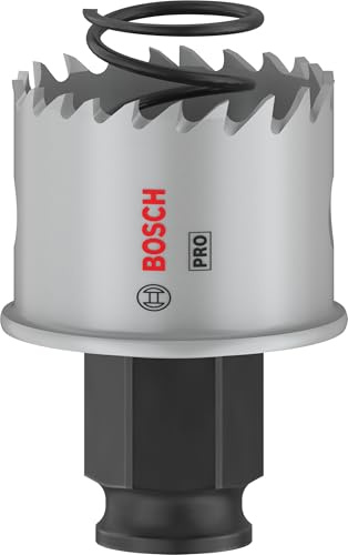 Bosch 1x PRO Sheet Metal Power Change Plus Hole Saw | for Stainless steel sheets, Steel sheets, Ø 35 mm, Professional Accessory Drill Driver