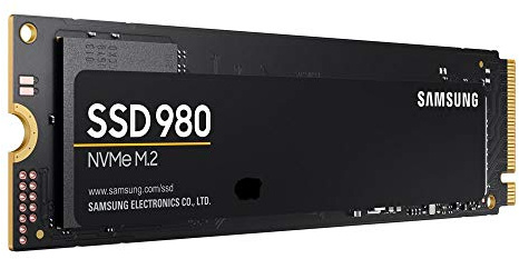 Samsung (MZ-V8V500B/AM 980 SSD 500GB - M.2 NVMe Interface Internal Solid State Drive with V-NAND Technology