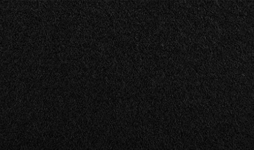 StoffBook Schwarz-150cm selbstklebender Filzstoff 2mm Bastelfilz, Klebefilz für DIY, Nähen & Bastelprojekte, selbstklebende Beschichtung, 150cm breit, vielseitiger Stoff, e260