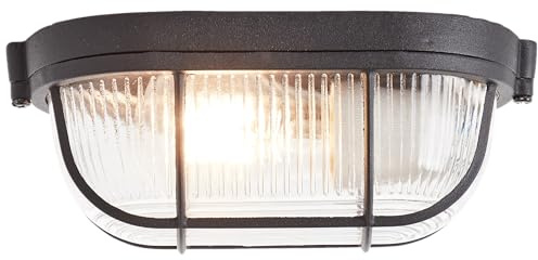 Lightbox industrielle Wand- und Deckenlampe - 9 x 21 x 11 cm - Vintage | Wand- und Deckenlampe, 9 x 21 x 11 cm, E27, max. 40 W, Metall/Glas