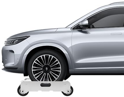 Carro de maniobra para coche, carro de transporte para coche con 14 ruedas, bandeja de transporte, patines de neumáticos de coche, para mover coches, camiones, bicicletas de montaña