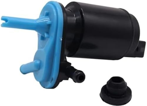 ZEMNLO Frontscheibenwaschanlage Motor Sprühpumpe Einzelauslass, for Opel, Astra H Corsa B Tigra Zafira A Vectra B Scheibenreinigungspumpe Doppelauslass-Waschpumpe