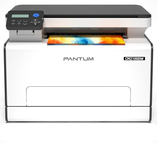 PANTUM CM2100DW Colour Laser Printer with Automatic 2-Sided Print, Scan, Copy, Wireless