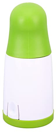 HEEPDD Hachoir à Persil, Broyeur d'herbes Manuel en Acier Inoxydable, Moulin à épices à Double Lame, Bon pour l'ail et la Coriandre en Cuisine