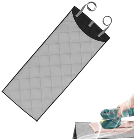 Tappetino da stiro resistente al calore – Tavola a vapore pieghevole portatile, coperta da stiro sopra la porta | tappetino da stiro compatto e affidabile di lunga durata per vaporizzatore di Ro