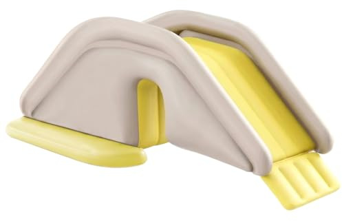 Xoeryoy Scivolo Gonfiabile per Piscina, Scivolo in PVC da 92 × 32 × 27 Pollici per Piscine Fuori Terra a 3 Strati Gioco d'Acqua per Piscina Gonfiabile per Carichi Pesanti per la Famiglia dei Bambini