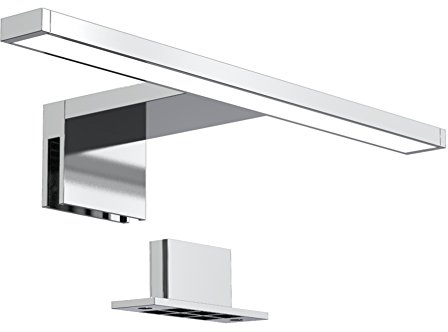 LED mirror light - bath lamp - make-up light - bathroom - cabinet lighting - neutral white - 230 V - IP44 - Product length:300 mm.