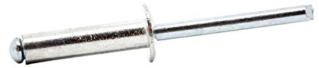 Lot de 20 rivets aveugles à tête bombée en aluminium/acier 4,8 x 40 mm