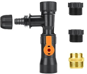 DONGKER Aquarium Wasserwechsel Set, Aquarium Water Changer, Aquarium Reiniger Wasserwechsler mit 2 Wasserhahn Adapter für Aquarien Wasserwechsel