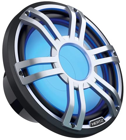 HMS 10 S4-LD-SW - 10 SUBWOOFER SPORT MARINE 4 OHM BIANCO RGB LED
