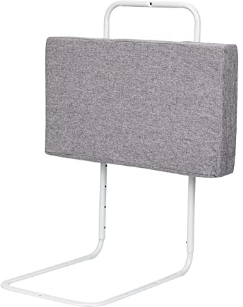 Yakimz Bettgitter für Kinder 60 * 28cm, Bettschutzgitter 5-Loch Höhenverstellbar, Rausfallschutz Bett, Kinderbettgitter, Babybettgitter Sicher, Einfach zu Montieren, Grau