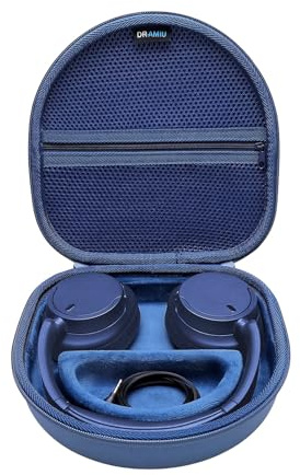 DR·AMIU Large Headphone Case, Blue