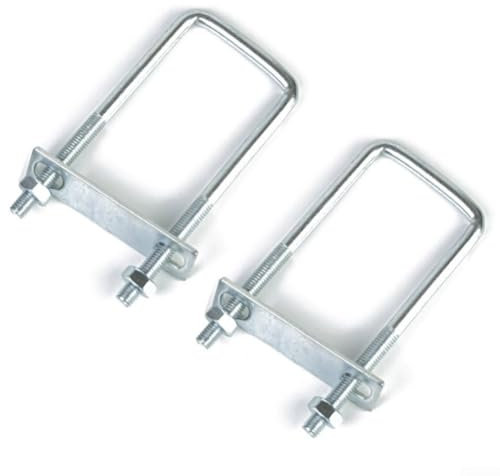 2) Boulons et écrous en U à haute résistance à la traction - Option robuste pour remorque de bateau