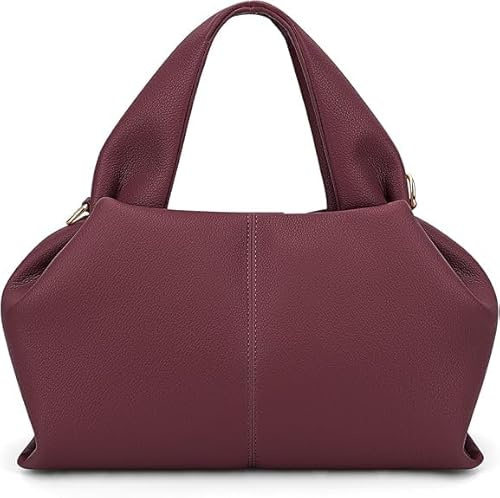 JQWYGB, Borsa a tracolla da donna, stile retrò, con tracolla rimovibile