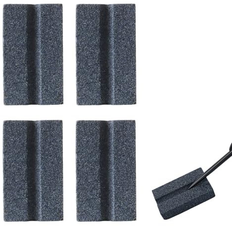 4 Pcs Darts Sharpener,Darts V-Sharp Sharpening Stone,Black Dart Sharpener Easy polishing and deburring,Wear-Resistant Professional Repointing Sharpeners Tip,Dart Accessories for Personalised