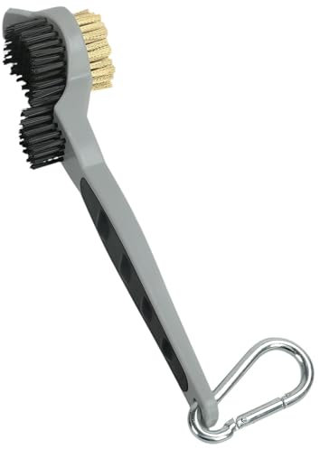 QSTDGVPW Golfschläger Reiniger, Golfschläger Rillenreiniger, Tragbarer Bürstenreiniger für Outdoor Sport Golfschläger