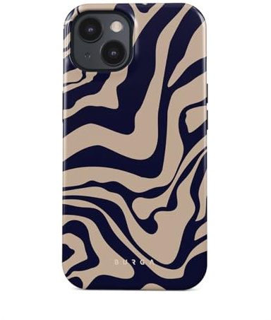 BURGA Handyhülle für iPhone 14 Plus – Unisex Hybrid-Schutzhülle mit stoßdämpfendem TPU & kratzfester Außenschale, erhöhter Displayrand, MagSafe-kompatibel, kabelloses Laden, stylisches Design