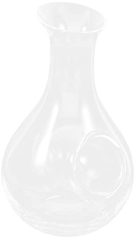 GLEAVI Carafe Verre Transparent Design Simple Et Élégant Pour Service à Vin Pratique Pour Maison Ou Restaurant