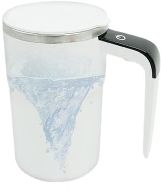 Genérico Taza autoagitadora,Vaso agitador automático | Vaso agitador automático, vaso mezclador eléctrico, por USB, resistente al agua IP67, acero inoxidable apto para alimentos, detección