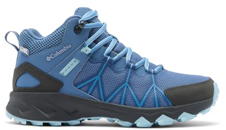 Columbia Chaussures de randonnée Peakfreak II Mid Outdry pour Femme, Bleu crépuscule Bleu Marine, 41.5 EU