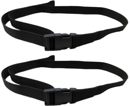 2 Stück Golfwagengurte mit Schnellverschluss-Schnalle, verstellbarer Golf-Trolley-Gurtband für Sportgepäck, Rucksack, Golftasche, Rackhalter