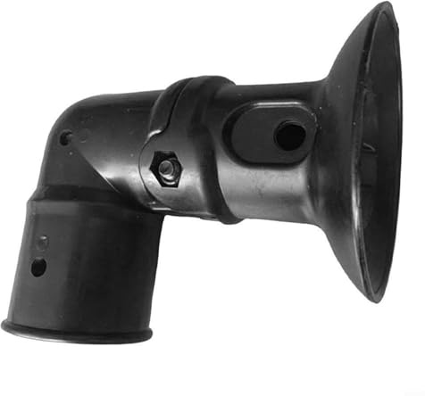 Yuanpgky Porte-parasol robuste pour extérieur, jardin et terrasse - Accessoire de rechange en métal noir ou gris (C)