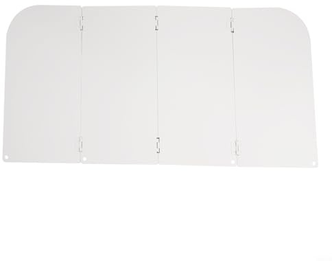 Yuanpgky Protection contre les éclaboussures d'huile sur les 4 côtés pour plaques de cuisson à gaz, électriques et à induction | Gadget de cuisine en fer résistant à la chaleur avec design pliable |