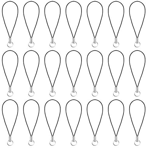 UKCOCO 100 Stücke Einfache Handy Lanyard Strap für Schlüssel Schlüsselanhänger ID Name Tag USB-Sticks Ausweisinhaber