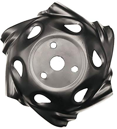 VOANZO Lama di Ricambio per Tosaerba, sarchiatore per Erbacce Testa tagliaerba Diametro 23,5 cm, Accessorio per sarchiatore per falciatrice in Metallo
