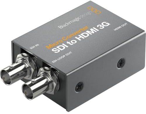 Blackmagic Design Convcmic/sh03g/wpsu Convertitore Video Convertitore Video Attivo (blackmagic Design Micro Converter Sdi)
