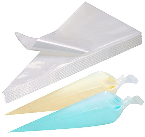 18 Inch Piping Bags 100 Pcs Disposable Pastry Bags Cake Decorating Bags