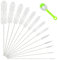 Bottle Brushes for Cleaning, 14 Pcs Long Pipe Bottle Cleaner Brushes Reusable Nylon Bottle Pipe Cleaner Set for Washing Narrow Neck Water Bottles Jars Teapot Spout Coffee Machine Tube
