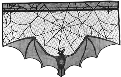 Veemoon 2pcs Halloween Dacoratin Spinnennetz Tischdecke für Party