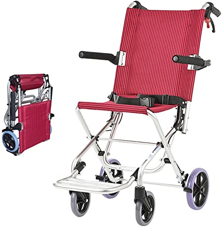 Máquinas De Desplazamiento De Sillas De Ruedas Móviles, Cómodas Y Plegables Para Exteriores, Portátiles, Plegables, Súper Ligeras, Para Viajes Al Aire Libre, Cómodas Máquinas De Desplazamiento De Sil