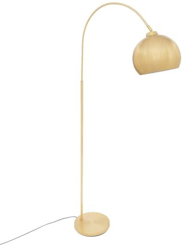 Atmosphera - Lámpara de pie floris arco dorado h177cm