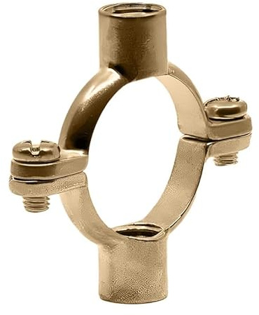 ODSUPPLIES - 15mm Cast Brass Double Pipe Ring | Also Available in 15mm, 22mm, 28mm, 35mm