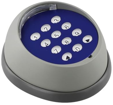 Zeroupshop Tastiera senza fili Keyless Entry Tastiera Pannello di codice digitale, impermeabile, alimentato a batteria per apri cancello scorrevole apriporta garage