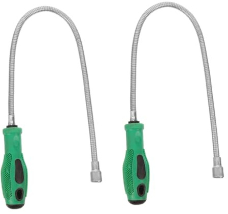 TOVINANNA 2stücke Magnetisches Pickup-werkzeug Mit Flexiblem Teleskoparm Praktischer Greifer Für Metallteile Für Heimwerker Werkstätten Und Auto-reparaturen