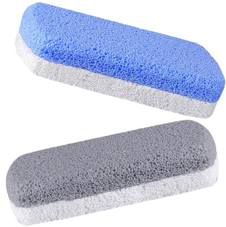 WRITWAA Pietra Pomice Per Piedi Doppia Azione 2 Pezzi Rimozione Calli Esfoliante Massaggio Delicato Per Saloni Di Bellezza e Uso Domestico